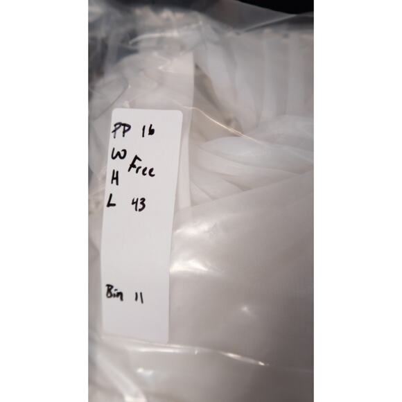 DELFI COLLECTIVE 'Blake' Pleated Chiffon Halter Flounce Dress SMALL NWT - Picture 13 of 14